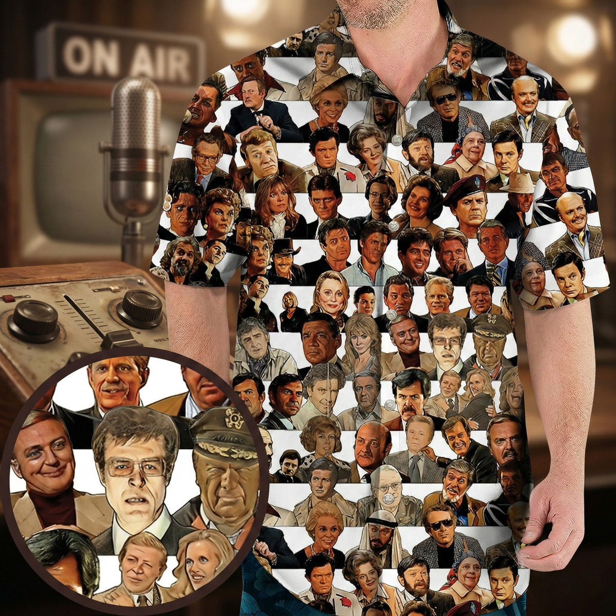 The Villains Columbo Hawaiian Shirt