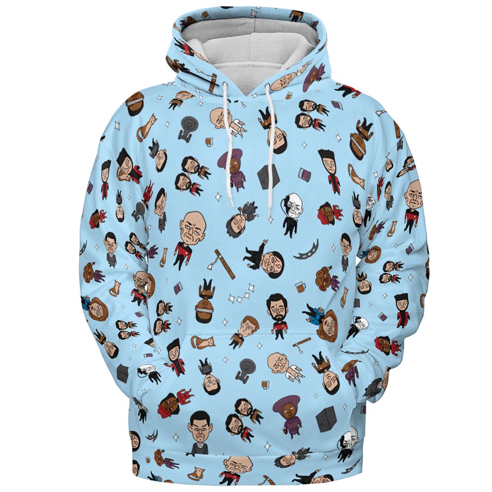 All-over Print Hoodie - 5TMQRHT4 -  - 2