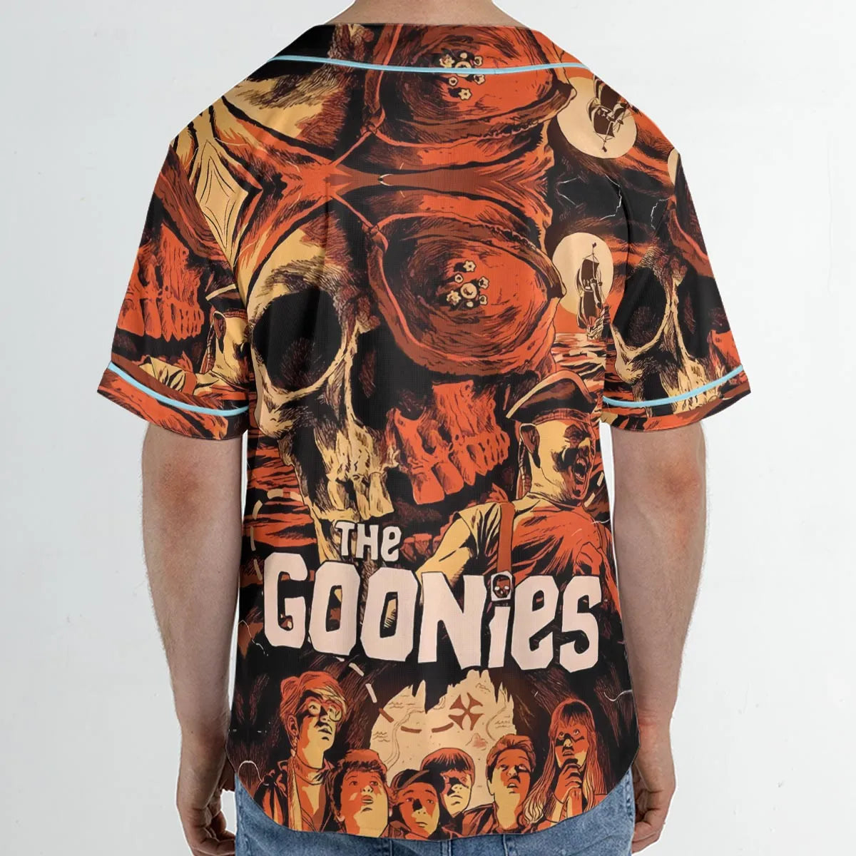 The Goonies Pattern Unisex Baseball Jersey