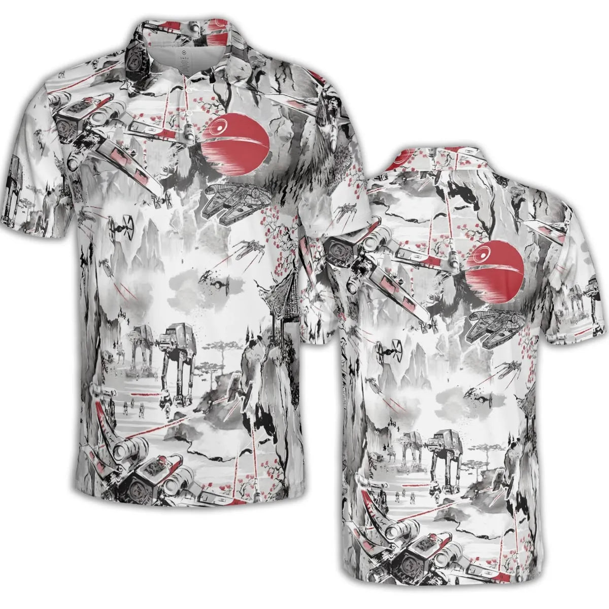 Last Battle of the Galactic Civil War AOP Men/Women Polo Shirt
