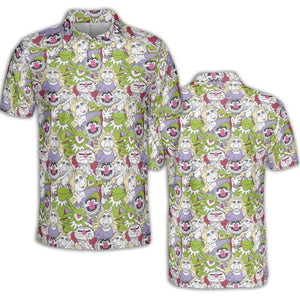 Muppet Mania The Muppets AOP Men/Women Polo Shirt