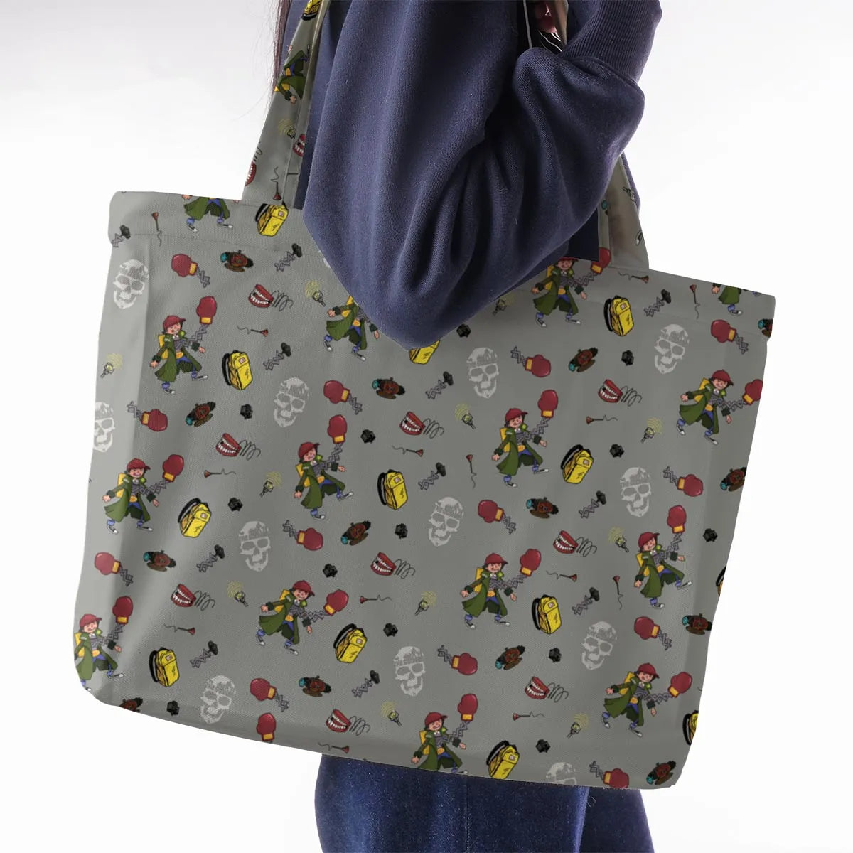 The Goonies Data Invention Large Tote Bag