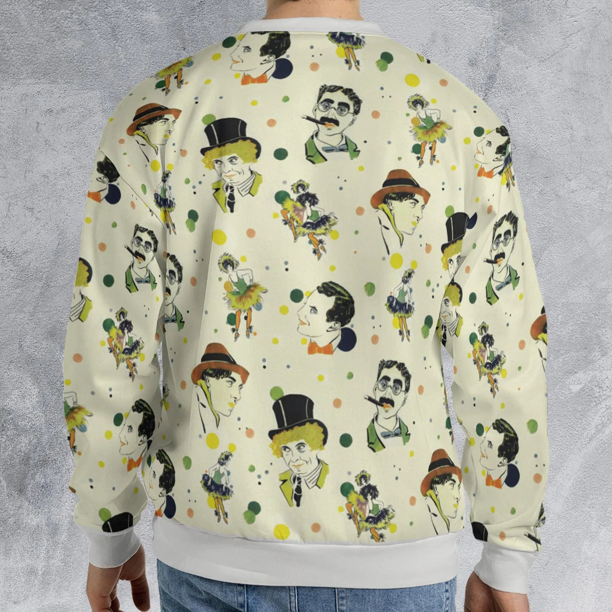 The Cocoanuts The Marx Brothers All-over Print Sweatshirt