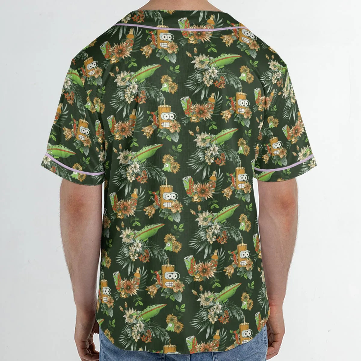 The Year 3000 Bender Futurama Unisex Baseball Jersey