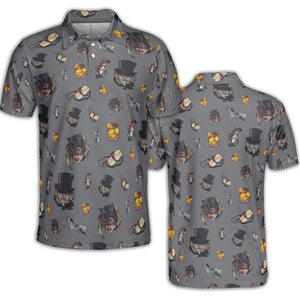 90s Returns Penguin and Catwoman AOP Men/Women Polo Shirt