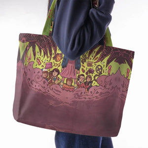Into The Unknown Stranger Things Large Tote Bag