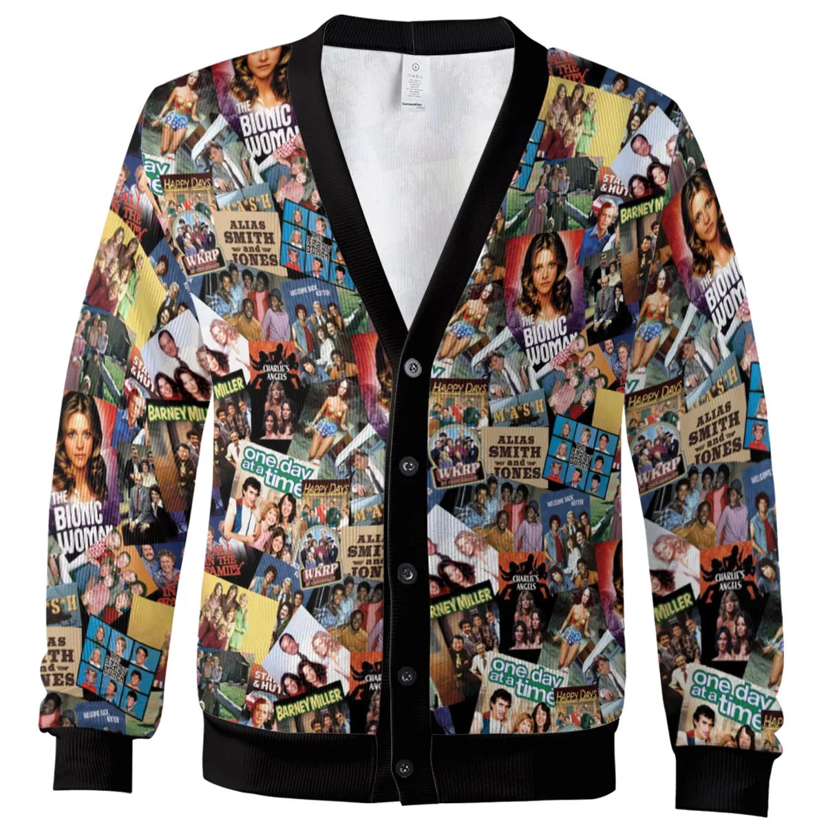 70s TV Shows Cardigan