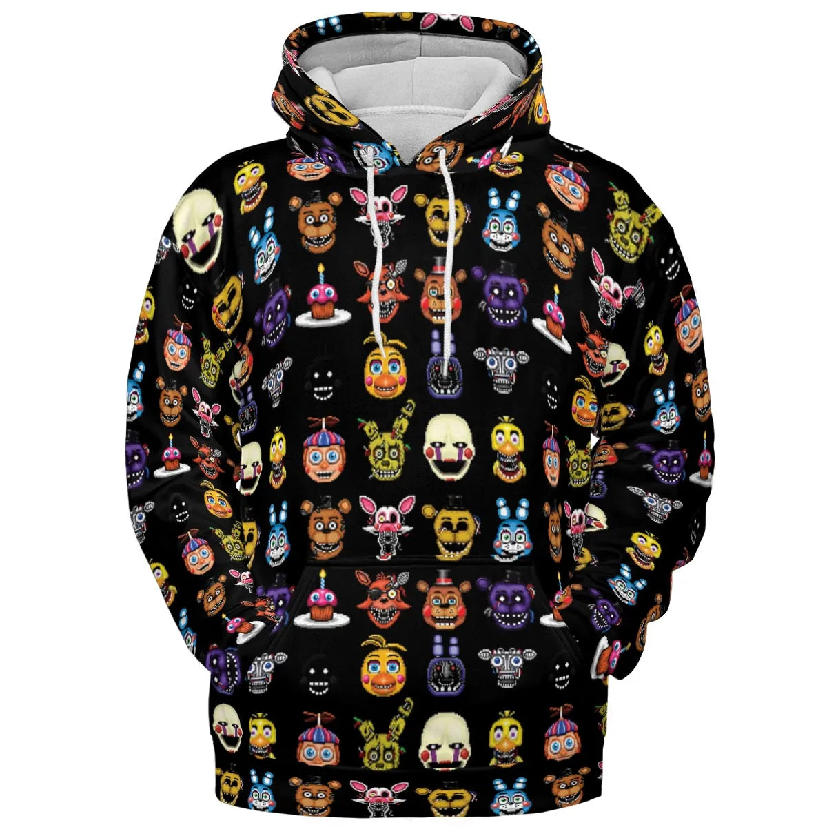 Five Nights At Freddys World All-over Print Hoodie