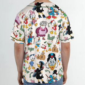 Donald Huey Dewey Ducktales Unisex Baseball Jersey