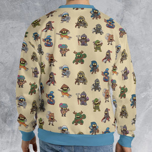 Little Adventurer DnD All-over Print Sweatshirt