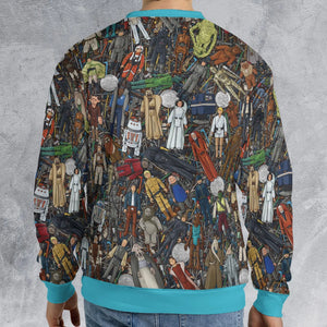 Star Wars Characters Figures All-over Print Sweatshirt