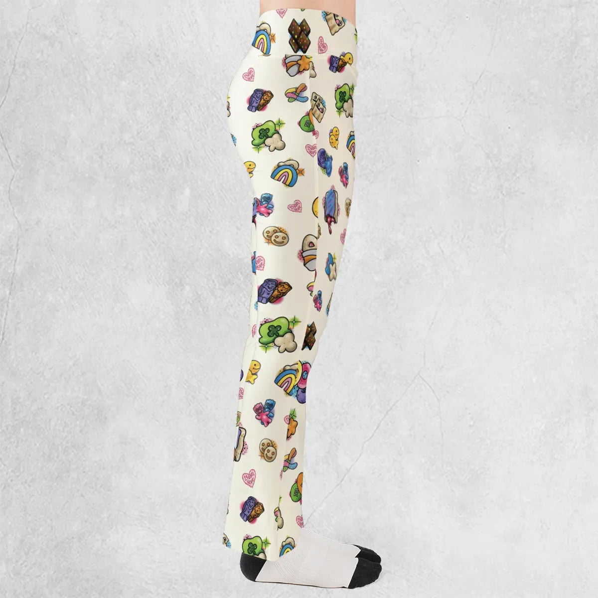 Nostalgic Candy From Your Childhood Flare Leggings