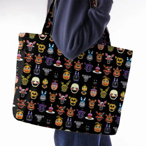 Five Nights At Freddys World Large Tote Bag