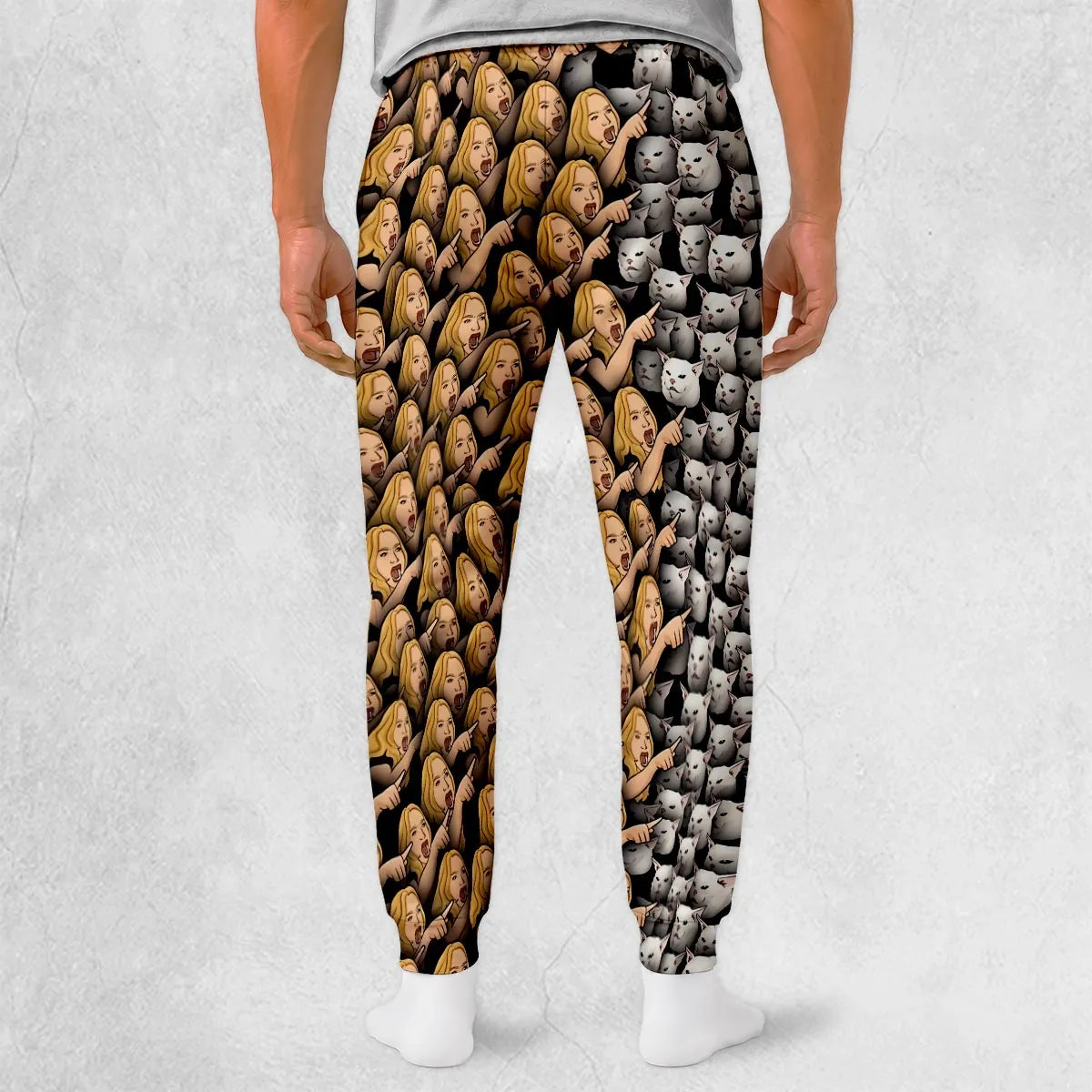 Womans Yelling at Cats Sweatpants