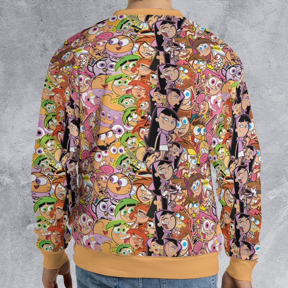 All-over Print Sweatshirt - 45E453DD -  - 2