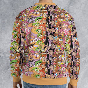 All-over Print Sweatshirt - 45E453DD -  - 2