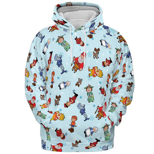 All-over Print Hoodie - Y9MR9584 -  - 2