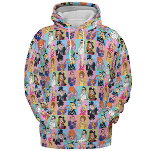 All-over Print Hoodie - 4RS5UQDV -  - 2