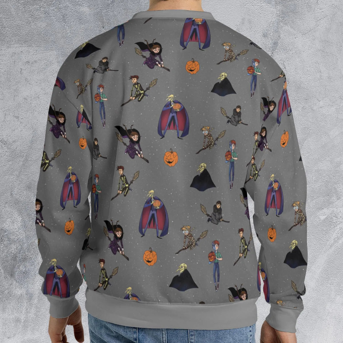 The Halloween Tree Character All-over Print Sweatshirt