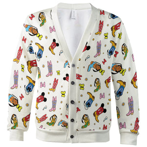 Cowboys Boot Magic Kingdom Cardigan