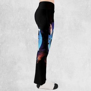 Droid Night Star Wars Flare Leggings