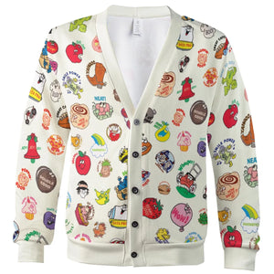 Vintage Trend Matte Scratch & Sniff Cardigan