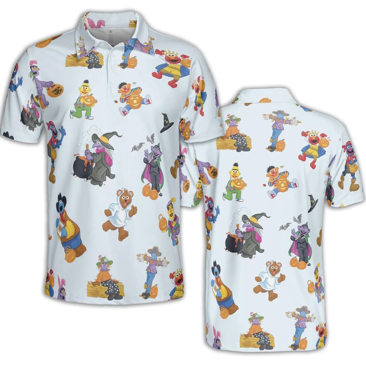Muppet Treats The Muppets AOP Men/Women Polo Shirt