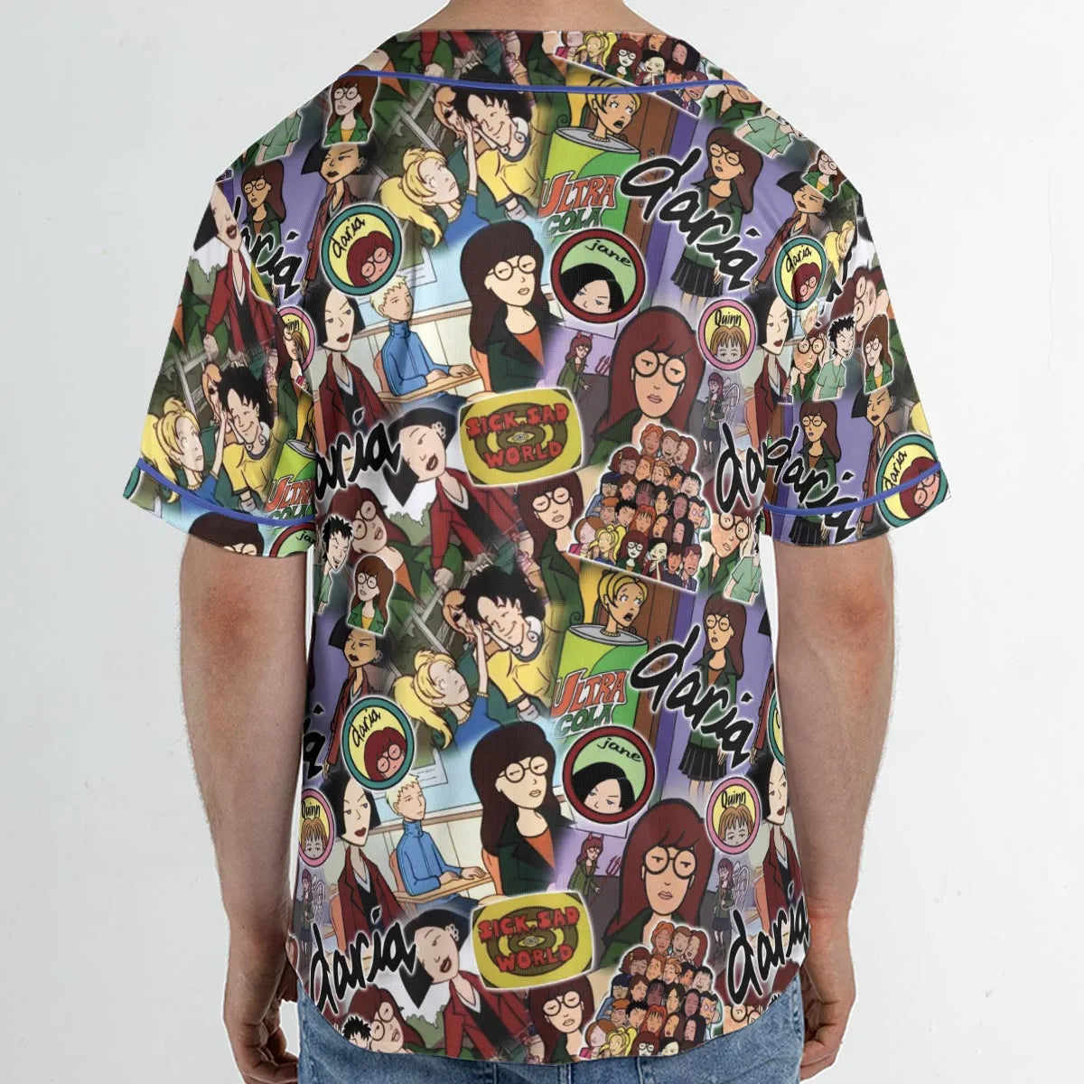 Sick Sad World Daria Unisex Baseball Jersey