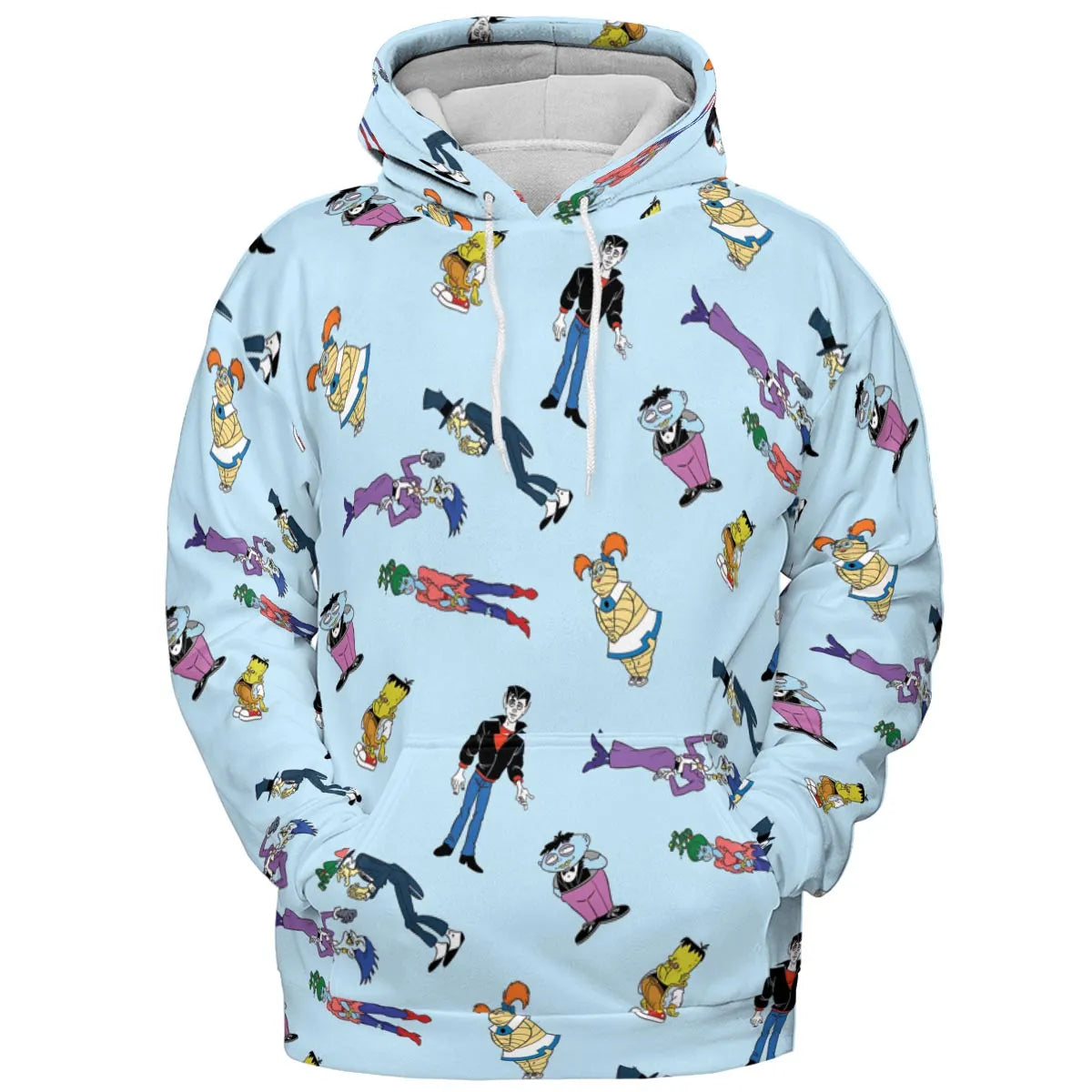 Animated Undead Gravedale High All-over Print Hoodie