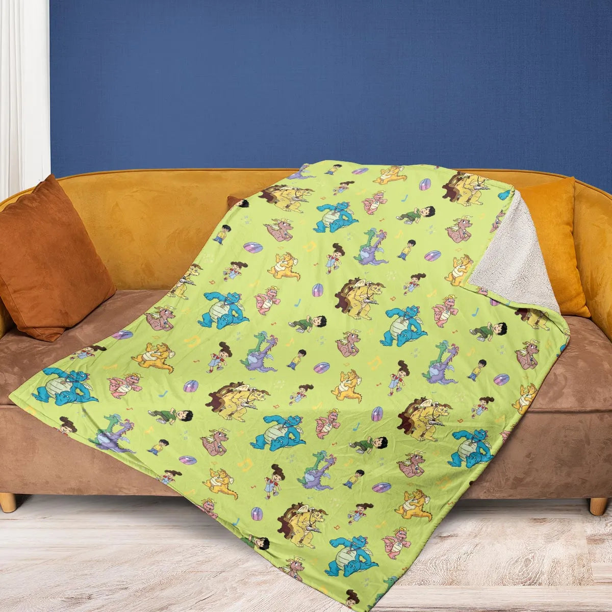 Dragontales Characters Fleece Blanket