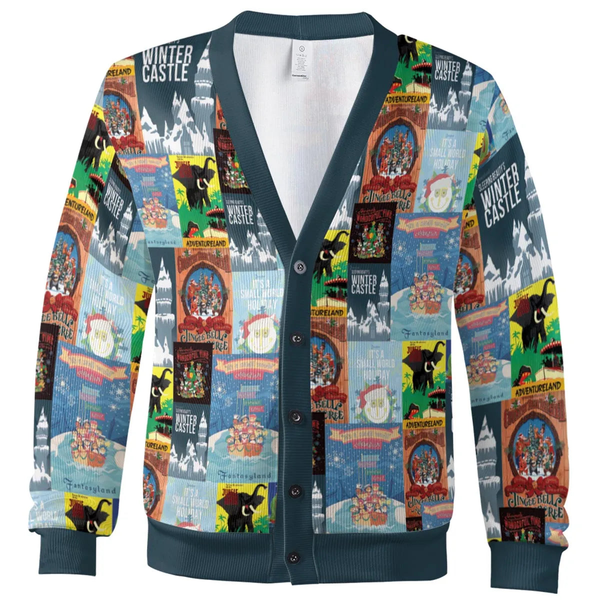 Holiday Themed Attraction Cardigan