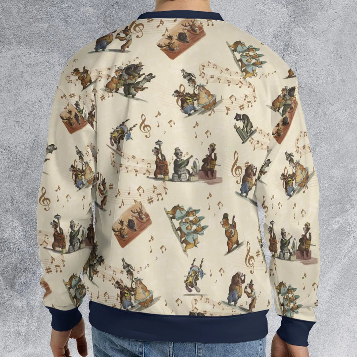 Country Bear Jamboree All-over Print Sweatshirt