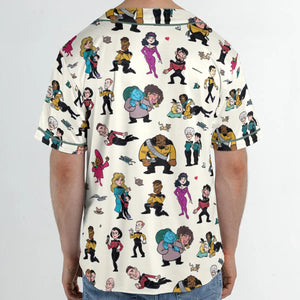Star Trek TNG Tribute Unisex Baseball Jersey