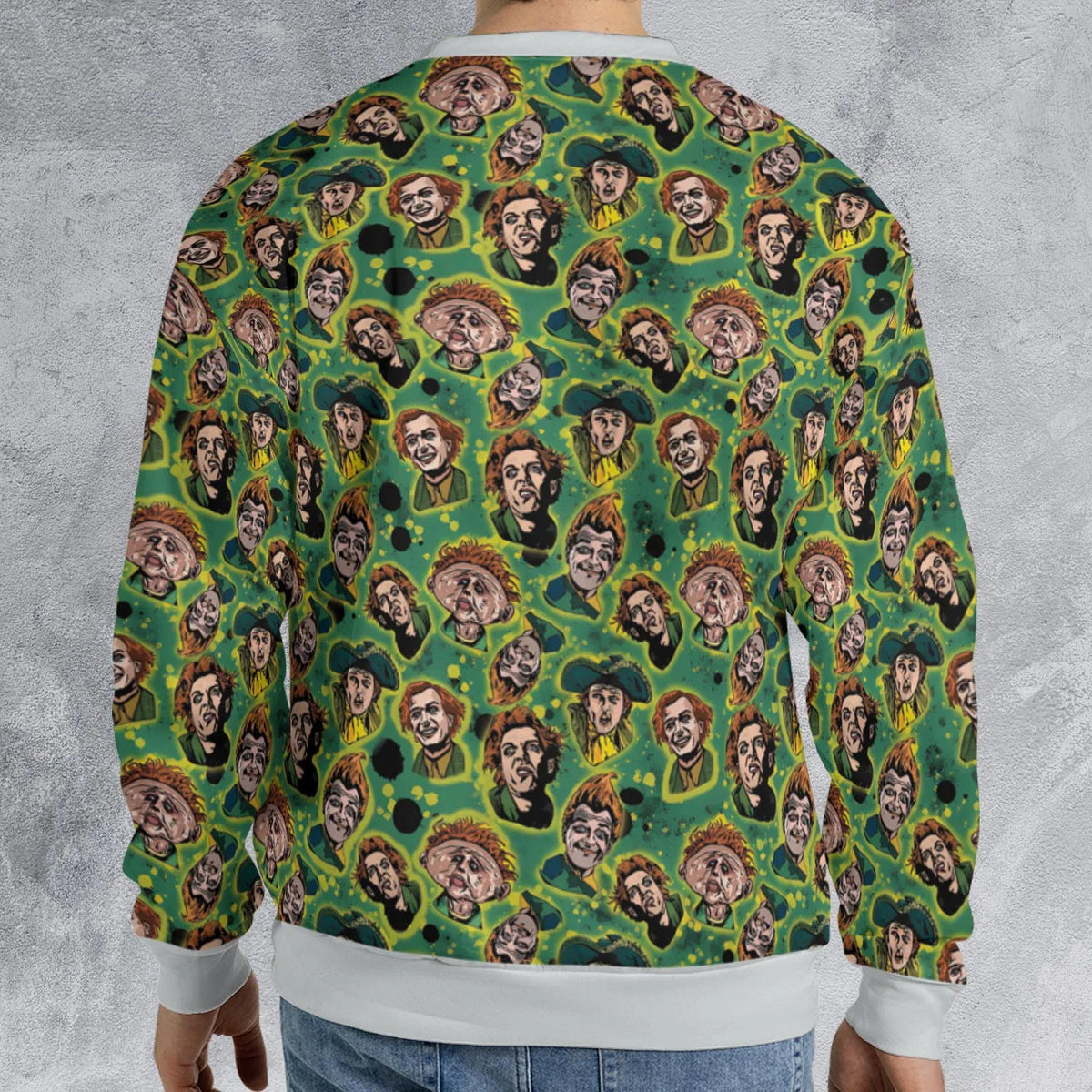 Hey Snot Face Drop Dead Fred All-over Print Sweatshirt