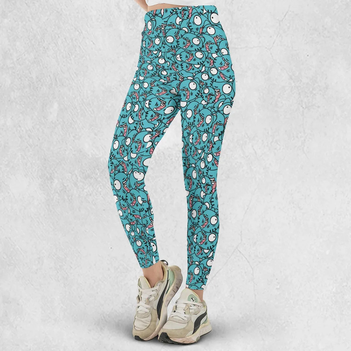 Gumball Watterson Pattern Legging