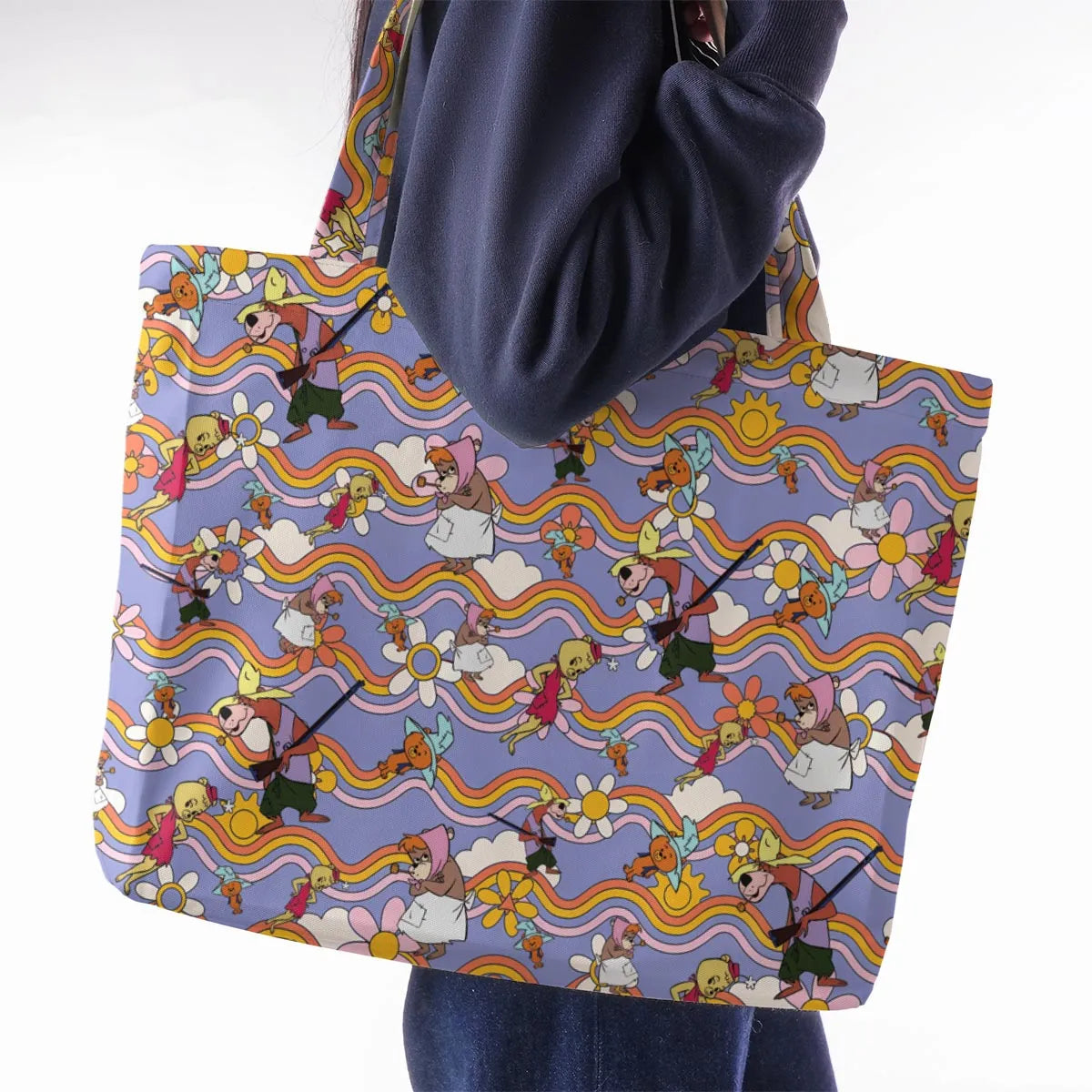 The Hillbilly Bears Large Tote Bag