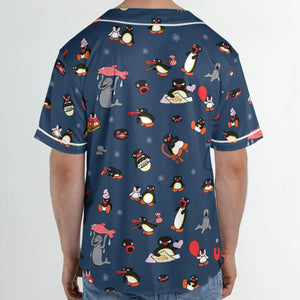 Noot Noot Pingu Unisex Baseball Jersey