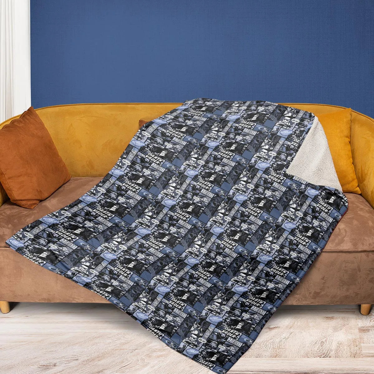 Star Wars Dark Side Comic Fleece Blanket