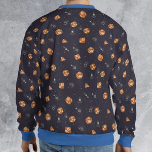 Halloween Dices Pattern All-over Print Sweatshirt
