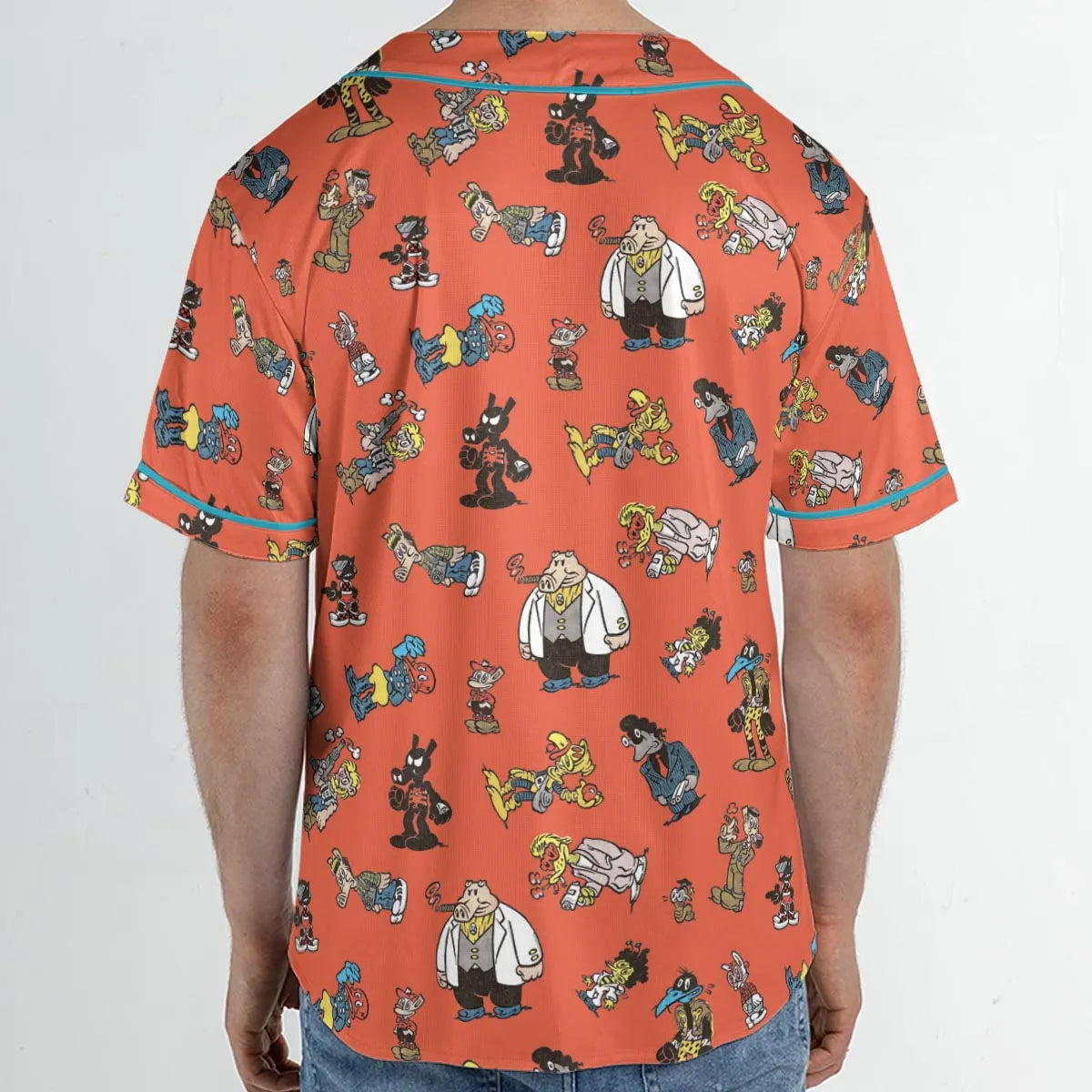 Cast of Peter Porker Unisex Baseball Jersey