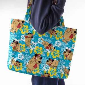 Bad Dog Muttley Wacky Races Large Tote Bag