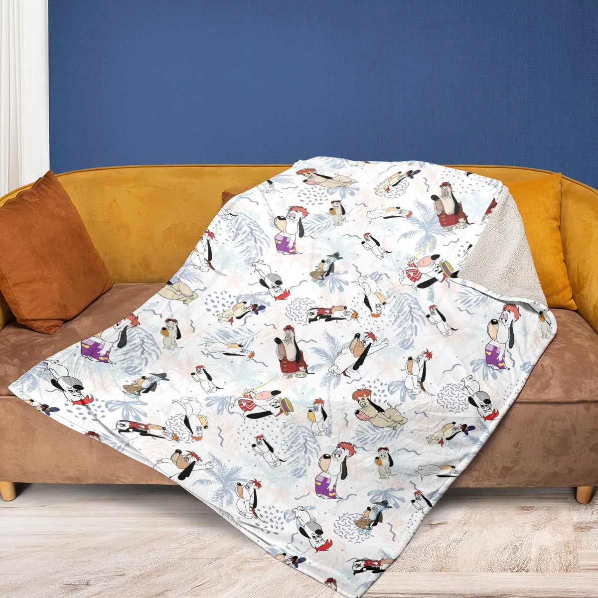 Droopy Dog Fleece Blanket