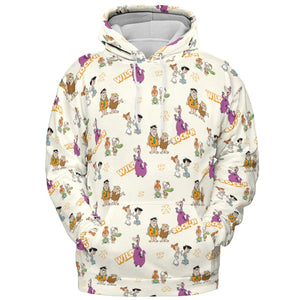 Rock'n The Flintstones All-over Print Hoodie