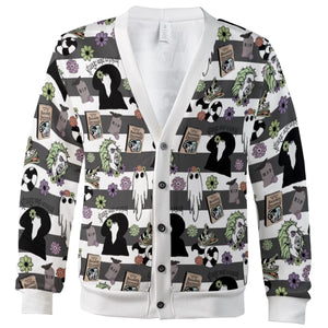 It's Showtime Halloween Beetlejuice Cardigan