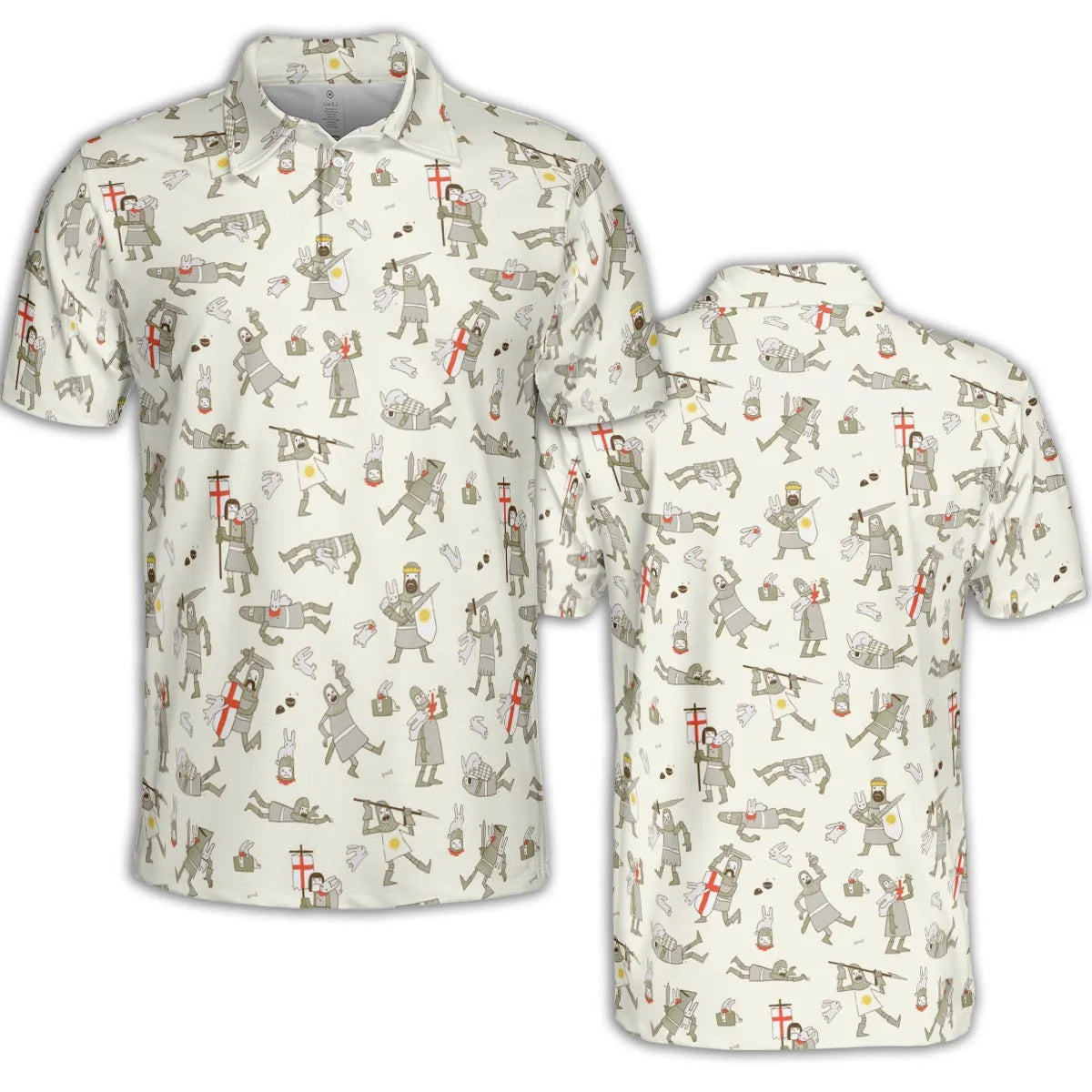 Bad Tempered Rodents Monty Python AOP Men/Women Polo Shirt