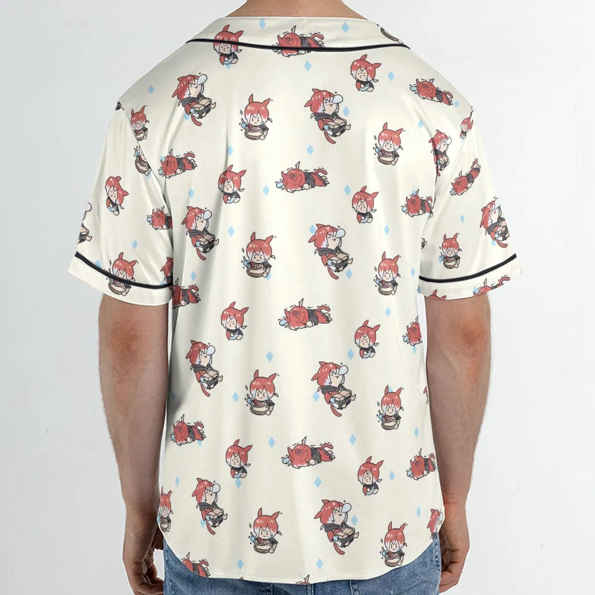 Crystal Exarch Final Fantasy Unisex Baseball Jersey