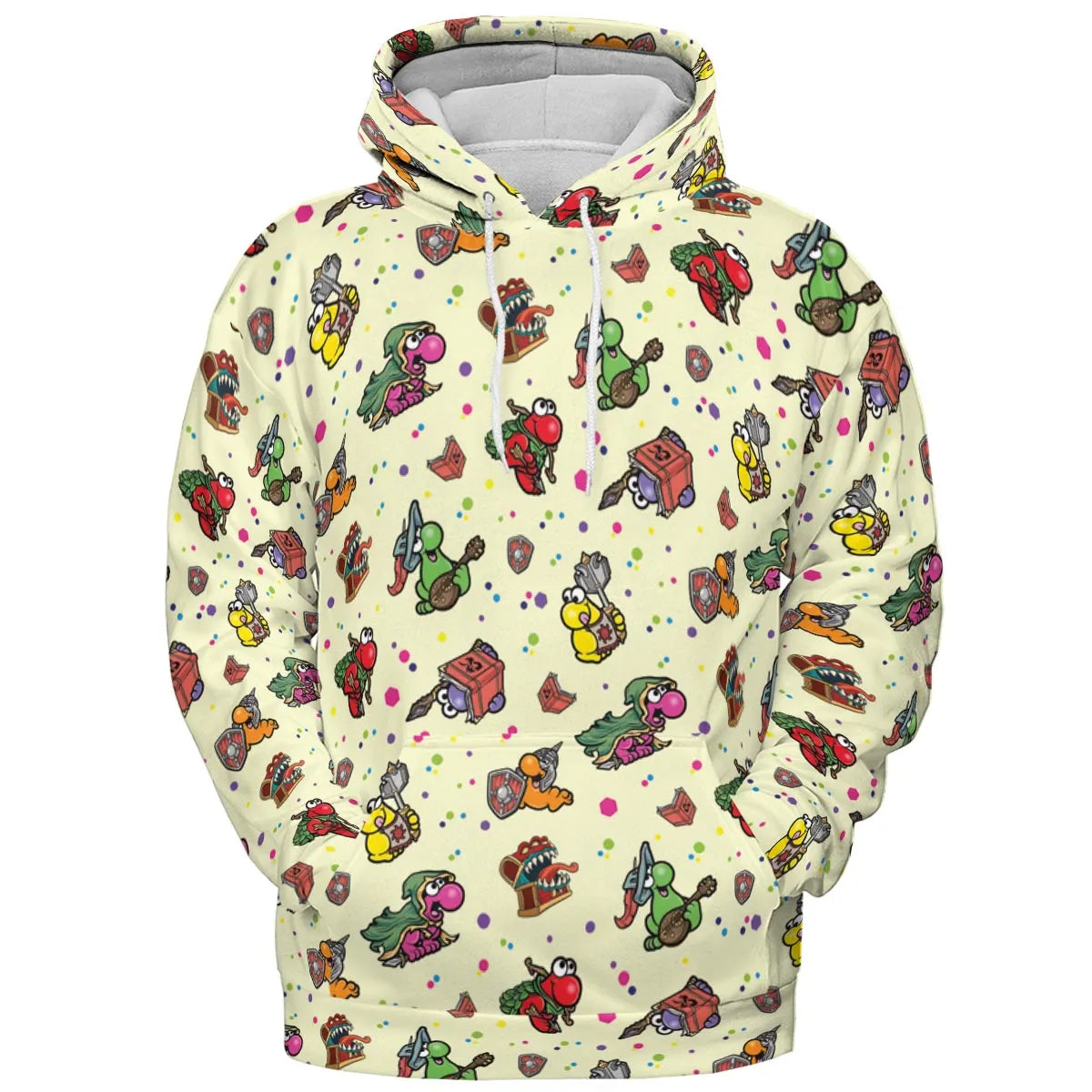 Nerd Candy DnD All-over Print Hoodie