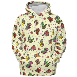 Nerd Candy DnD All-over Print Hoodie