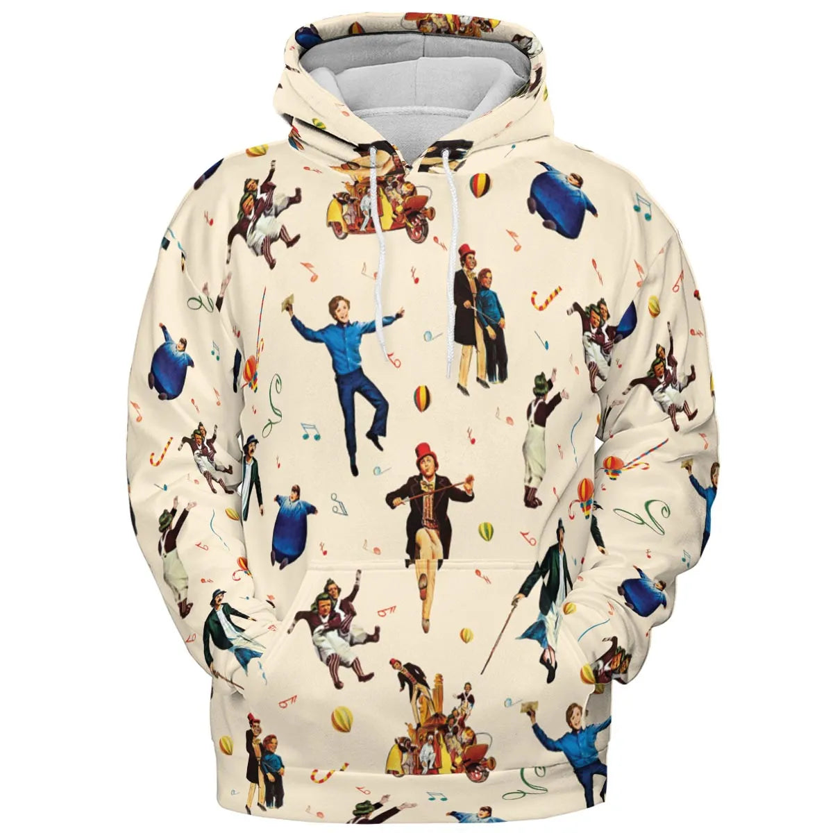 It's Scruumdidiyumptious Willy Wonka And Chocolate Factory All-over Print Hoodie
