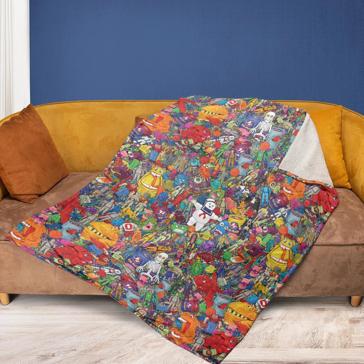 Ghostbusters Toybox Fleece Blanket